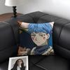 Y-Yona O-Of The Dawnn Anime Cushion Cover Natural Linen Organic Fabric Double-Sided Printing Sofa Home Decor Gift Pillow Case