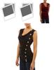 Gothic Style Womens T Shirt With Splicing Design For Streetwear And Casual Wear