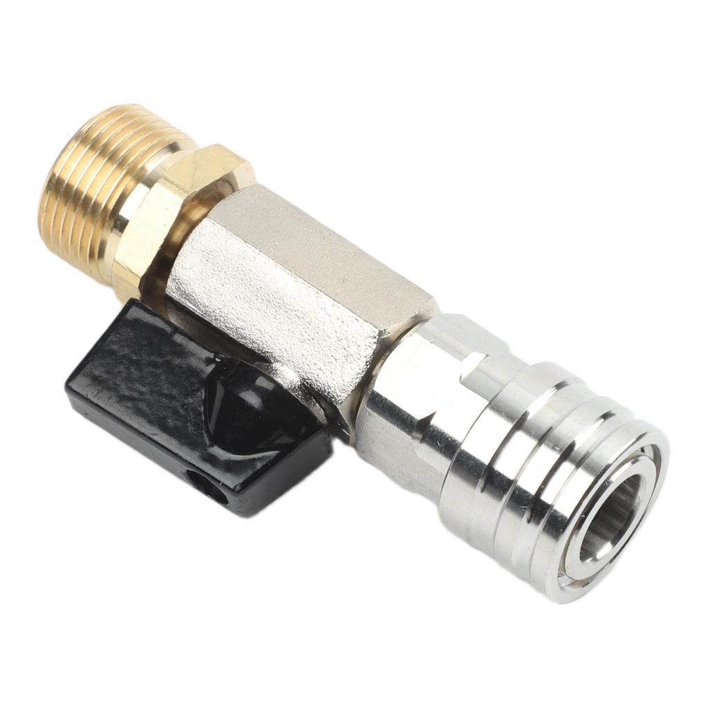 Ball Valve Hose Switch High Pressure Washer Stainless Steel Construction