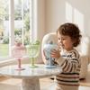Leak-proof Learning Drinking Cup No-Spill High-heel Cup Durable Goblet Cup  Family Use
