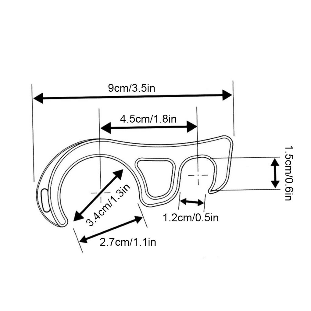 PP Materiales Resistentes y Artesanía Elaborada Hebilla de Tope para Motocicleta Fácil Instalación Gancho de Freno