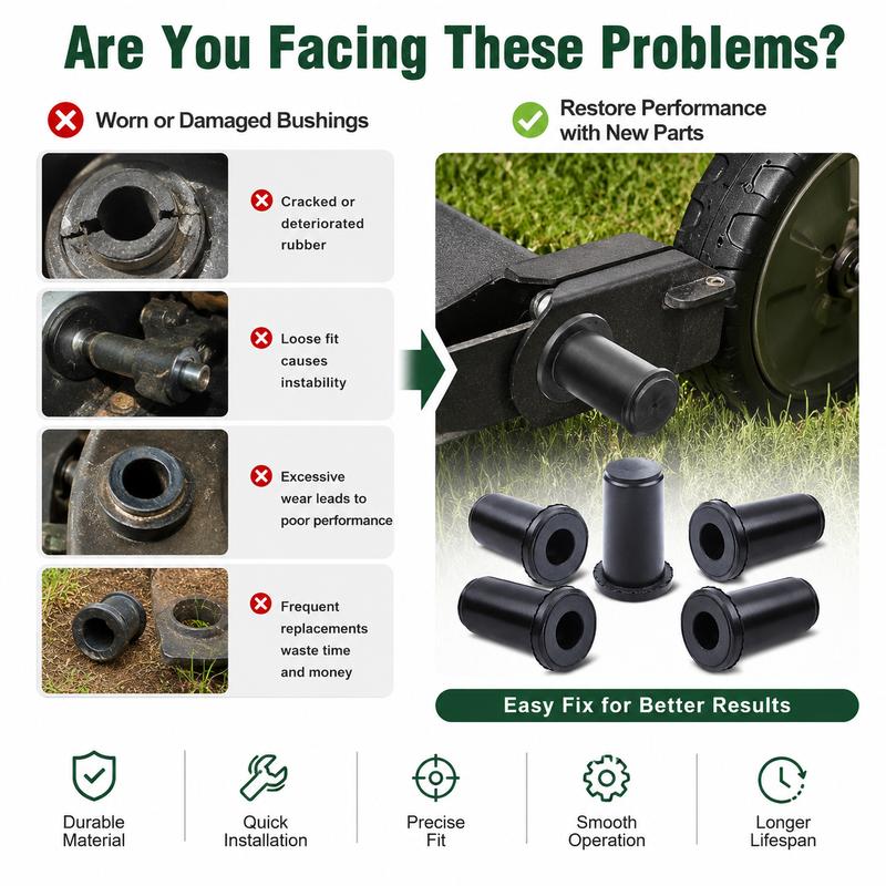 Набор из 6 шт. Амортизирующих креплений для бензопилы Husqvarna 50 51 55 Rancher Eu1 EPA Chaaw Parts, 501763901 501763902 501 76 39-02