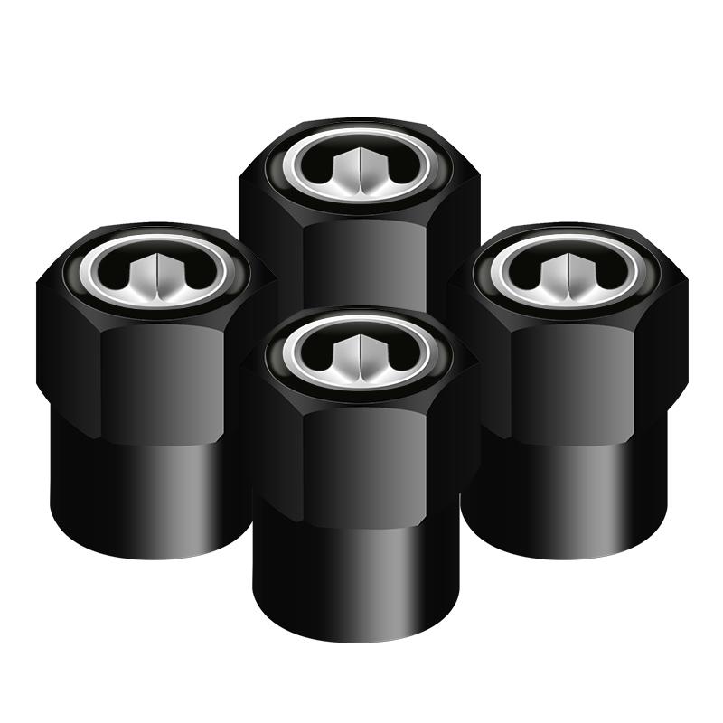 Car Styling 4pcs 3D Metal alloy Car Wheel Tire Valve Caps Stem Case For Great Wall Haval Hover H3 H5 Car Accessories