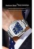 Binbang Men's Large Dial Tritium Sport Watch - High-End Trendy Model
