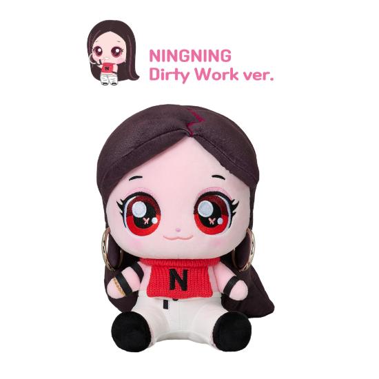 

Teenieping X aespa 25 см Плюшевая кукла Dirty Work ver. NINGNING