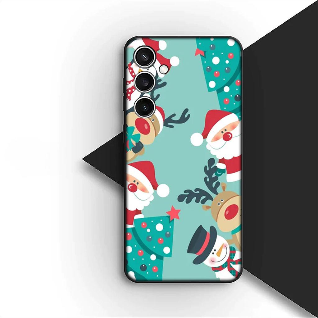 Cover Merry Christmas Tree Deer Snowman for Xiaomi Redmi Note 13 A3 14 Pro Plus 9T 14C 13C 13X 9C NFC + Pro+ 5G 4G Phone Case