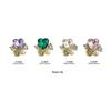 Luxury Crystal Mosaic Nail Art Decorations - Alloy and Pearl Influencer Style