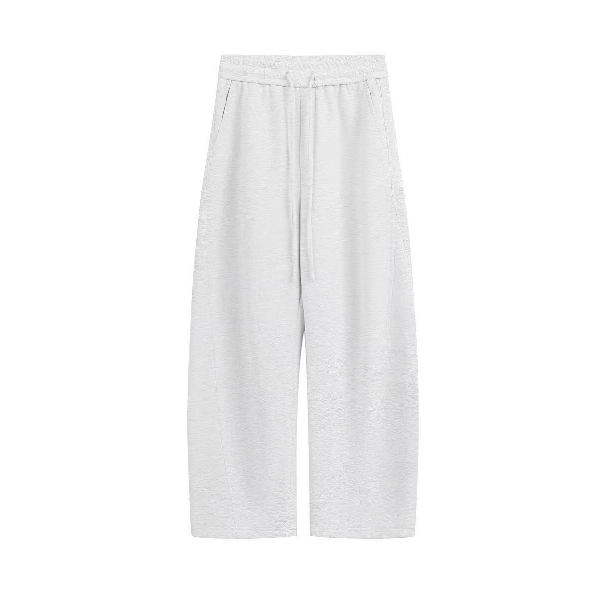 

Унисекс Свободные спортивные штаны на резинке и кулиске - Повседневный дизайн с прямыми штанинами для фитнеса и на каждый день M