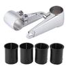 Qiilu Headlight Bracket Motorcycle Headlight Bracket 35mm - 41mm Fork Tube Set of 2