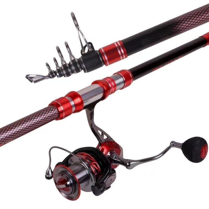 Wędzisko do wędkarstwa morskiego z włókna węglowego do dalekich rzutów - Twardy i wytrzymały sprzęt wędkarski