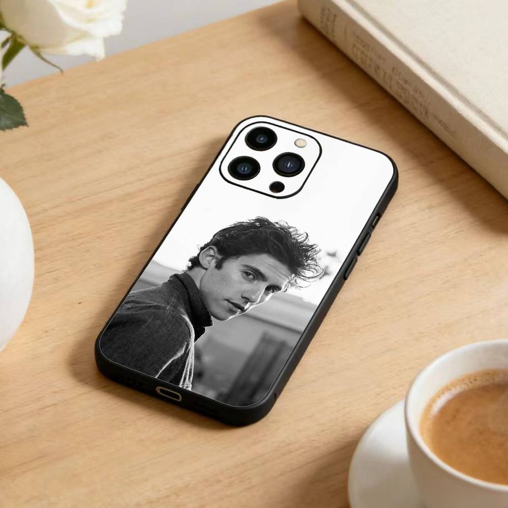 Milo Ventimiglia Phone Case For iPhone17,16,15,14,13,12 Plus,Max Soft Silicone Black Cover