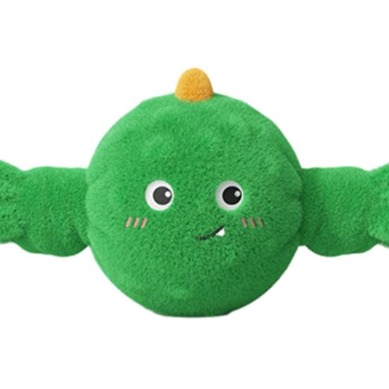 Squeaky Plush Dog Toy Bouncy Ball Dog Chew Toy Interactive Tug-of-War Toy for Dogs Teeth Cleaning Puppy Teething