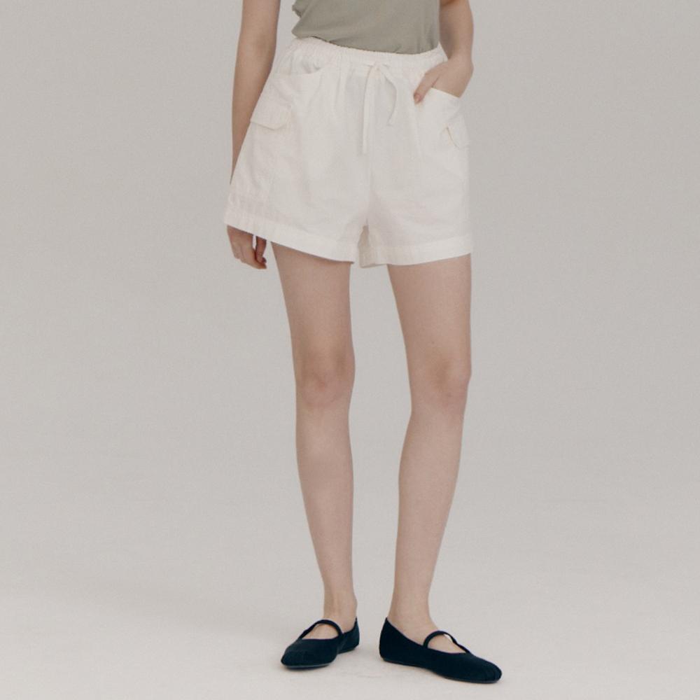 NOEUD Cargo Short Pants (Ivory)