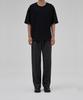 OX STUDIOS Semi-U-Neck T-Shirt (Black)