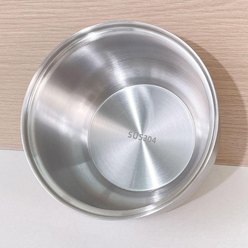 Silver Stainless Steel Sugar Bowl Large Capacity Seasoning Jar Durable Salt Organizer  for Kitchen
