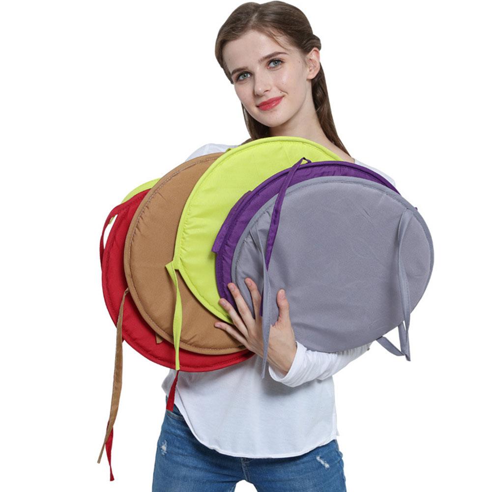 Round Chair Cushion Candy Color Seat Cushions With Pad Chair Kitchen Cushion For Garden Patio S V1B0