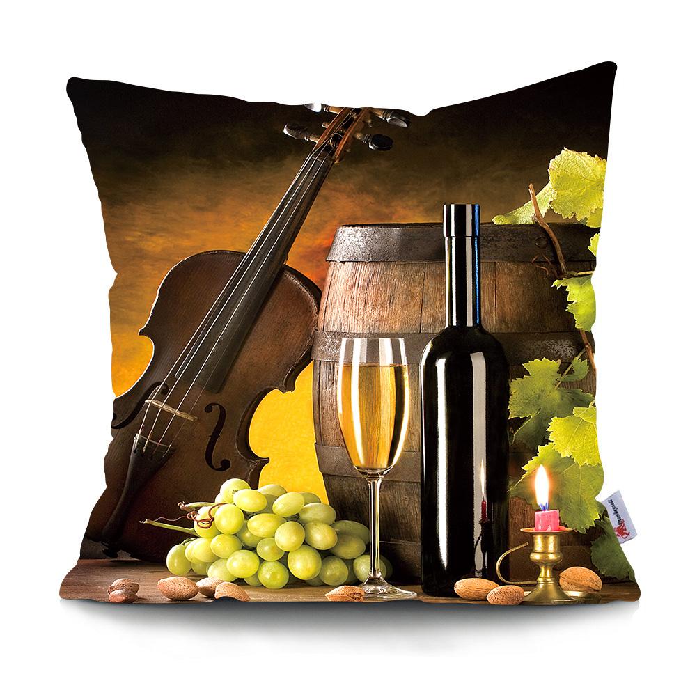 Cartoon Animal Print Cushion Cover Cat Dog Cushion Cover Car Sofa Home Decor Pillow Cover