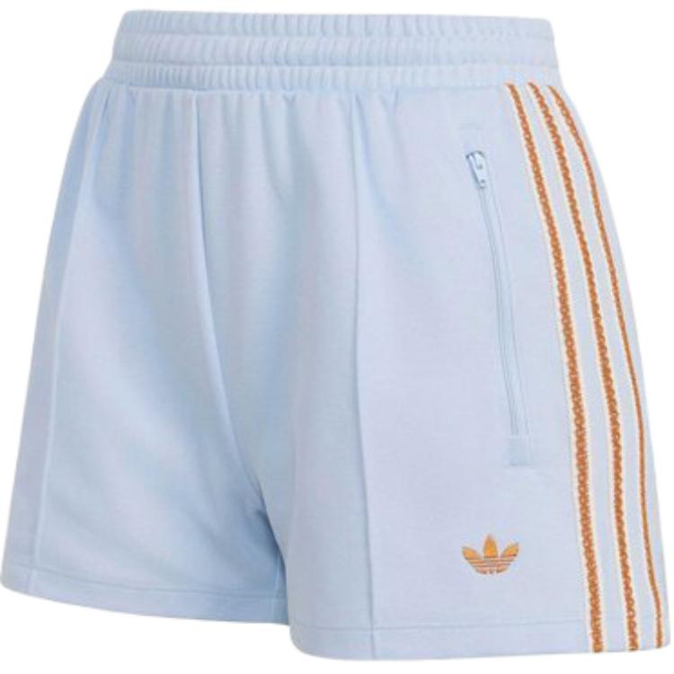 Adidas Originals Logo Striped Casual Shorts Women shorts KY3166 S