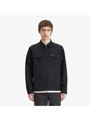 [Originale alta qualità] Fred Perry [sport] Sovracamicia con zip bidirezionale 102 Afpm2415684 102 qzgAfpm2415684 102