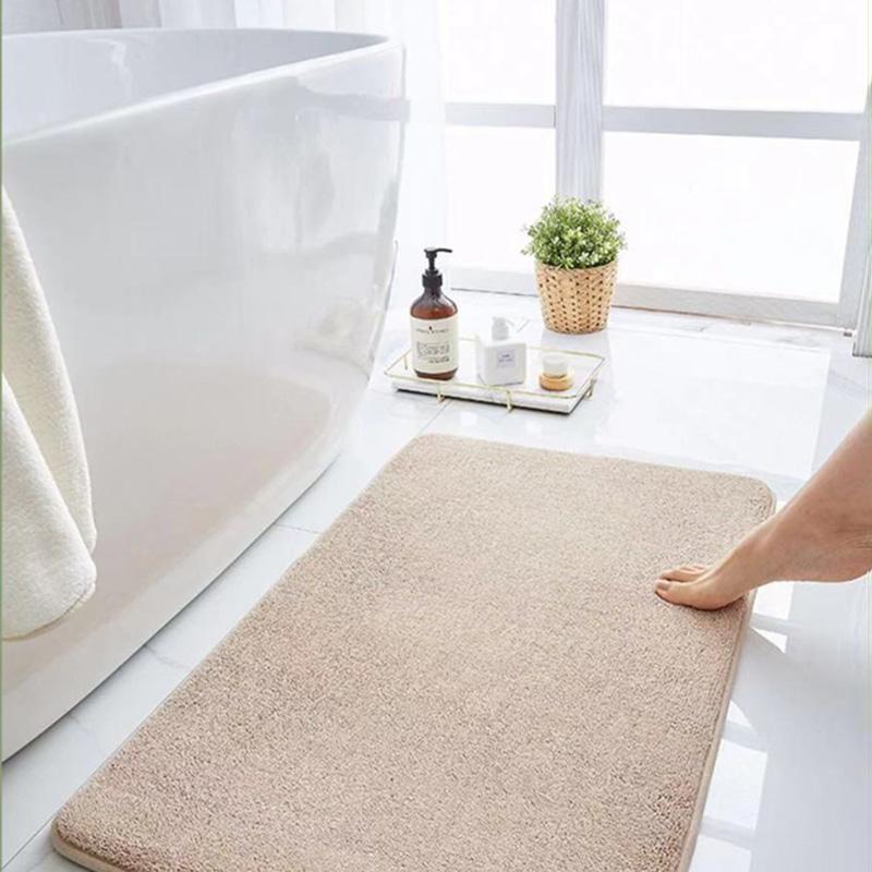 Xiaomi Super Absorbent Floor Mat Bathroom Mat Super Anti-Slip Coral Velvet Bathroom Floor Mat Door Mat Living Room Bedroom
