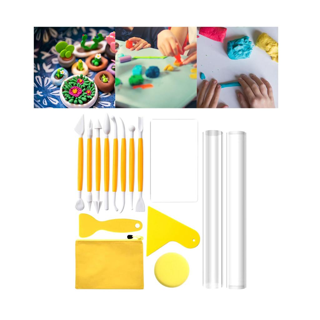 Premium Clay Cutting Tools - Professional Grade Set for Sculpting and Crafting