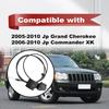 Hood Release Cable with Handle Compatible with 2005-2010 Jeep Grand Cherokee 2006-2010 Commander Replaces 55394495AB 55394495AA 55394495AC 55394495AD
