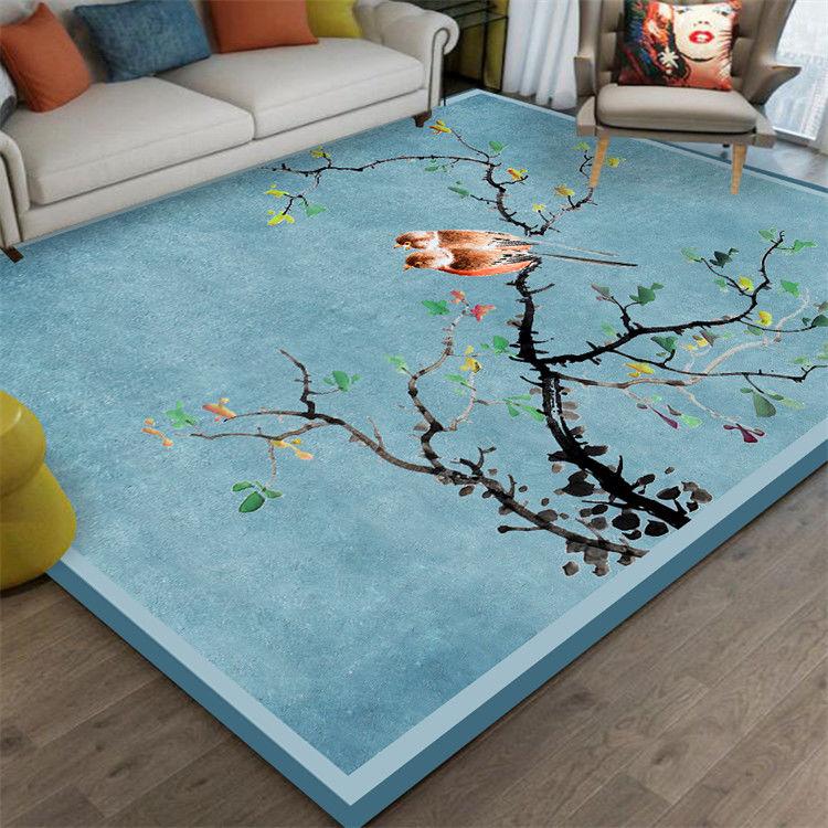 

Новый ковер для гостиной в китайском стиле, домашний ковер для дивана, журнального столика в китайском стиле, моющийся и устойчивый к грязи 80*120CM