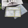 DIY Crystal Epoxy Tray Mold Classification Storage Box Tray Desktop Jewelry Tray Set Table Resin Silicone Mold