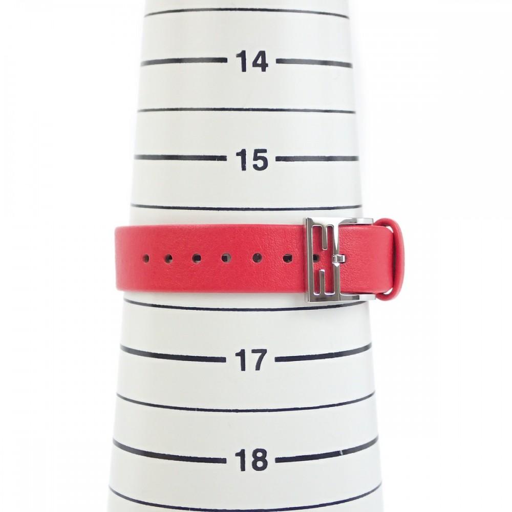 FENDI  FOW850A2YAF0C0U Watches Stainless Steel/leather Women RedDial