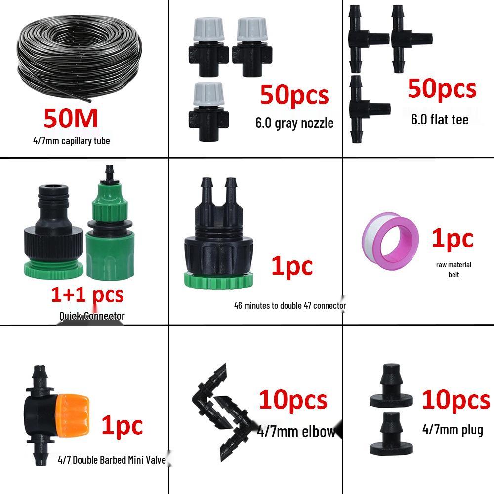 DIY Drip Irrigation Kit for Gardens and Horticulture