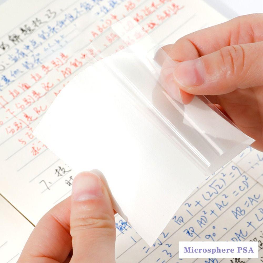 7M Roll Memo Pads with Dispenser Sticky Tabs Eco-Friendly Self-Adhesive Notes  Error Correction