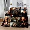Die Originale Klaus Mikaelson bedruckte Decken Warme Flanelldecken Weiche und bequeme Bettwäsche Geburtstagsgeschenk