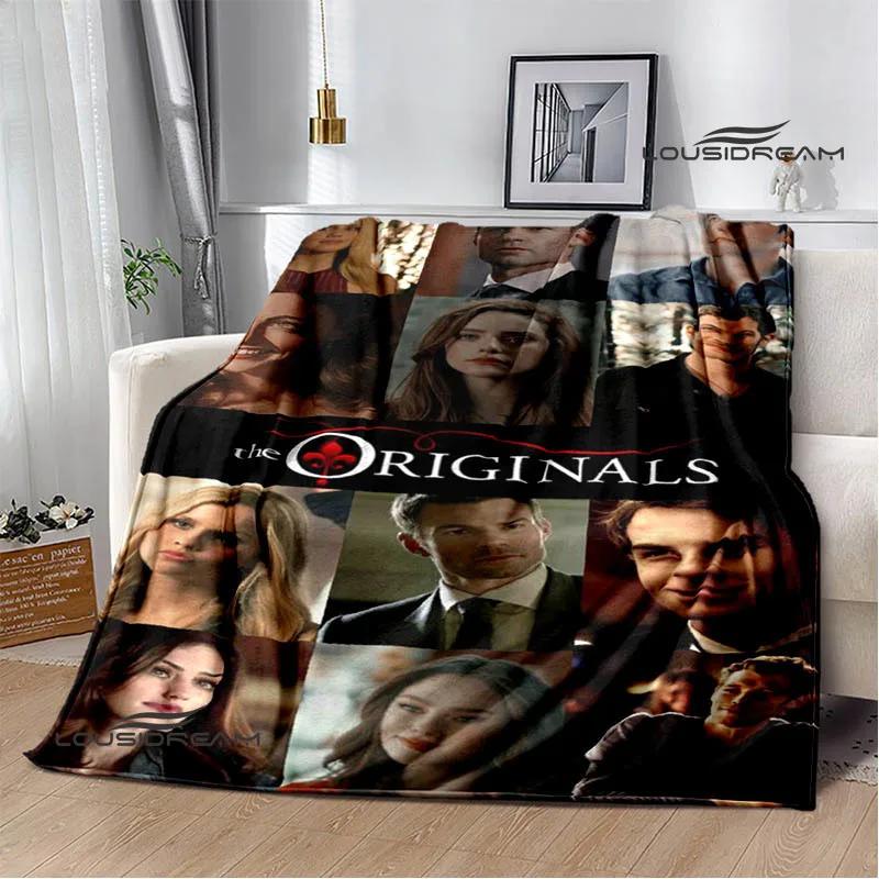 Die Originale Klaus Mikaelson bedruckte Decken Warme Flanelldecken Weiche und bequeme Bettwäsche Geburtstagsgeschenk