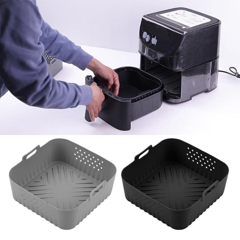 Air Frying Machine Silicone Liner Nonstick Reusable Air Frying Machine Basket Liner for NA230 Silicone Liner Oven