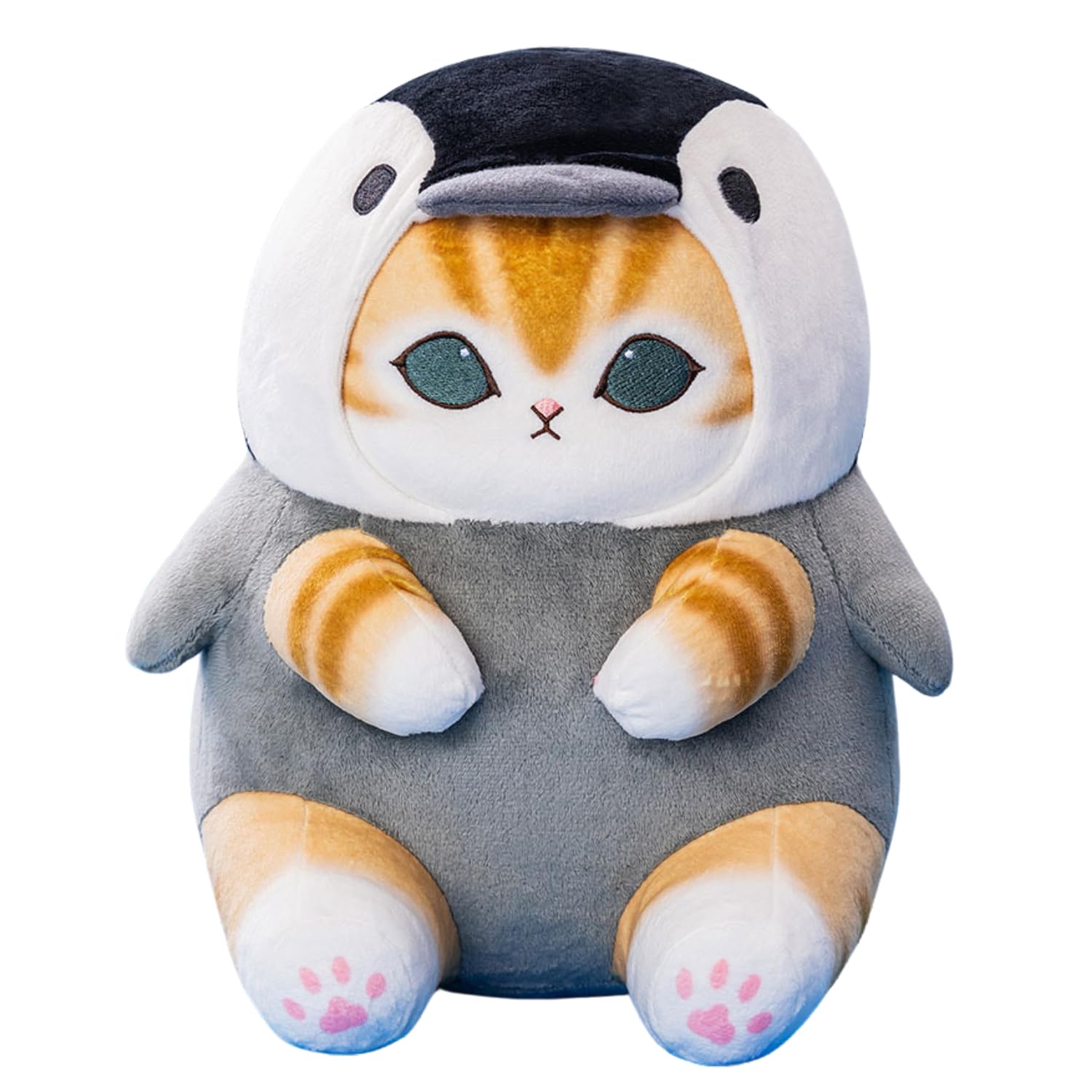 

Морские Существа Нян Большая Плюшевая Игрушка Акула Нян 2 Типа 28см Прибл.. (Пингвин)