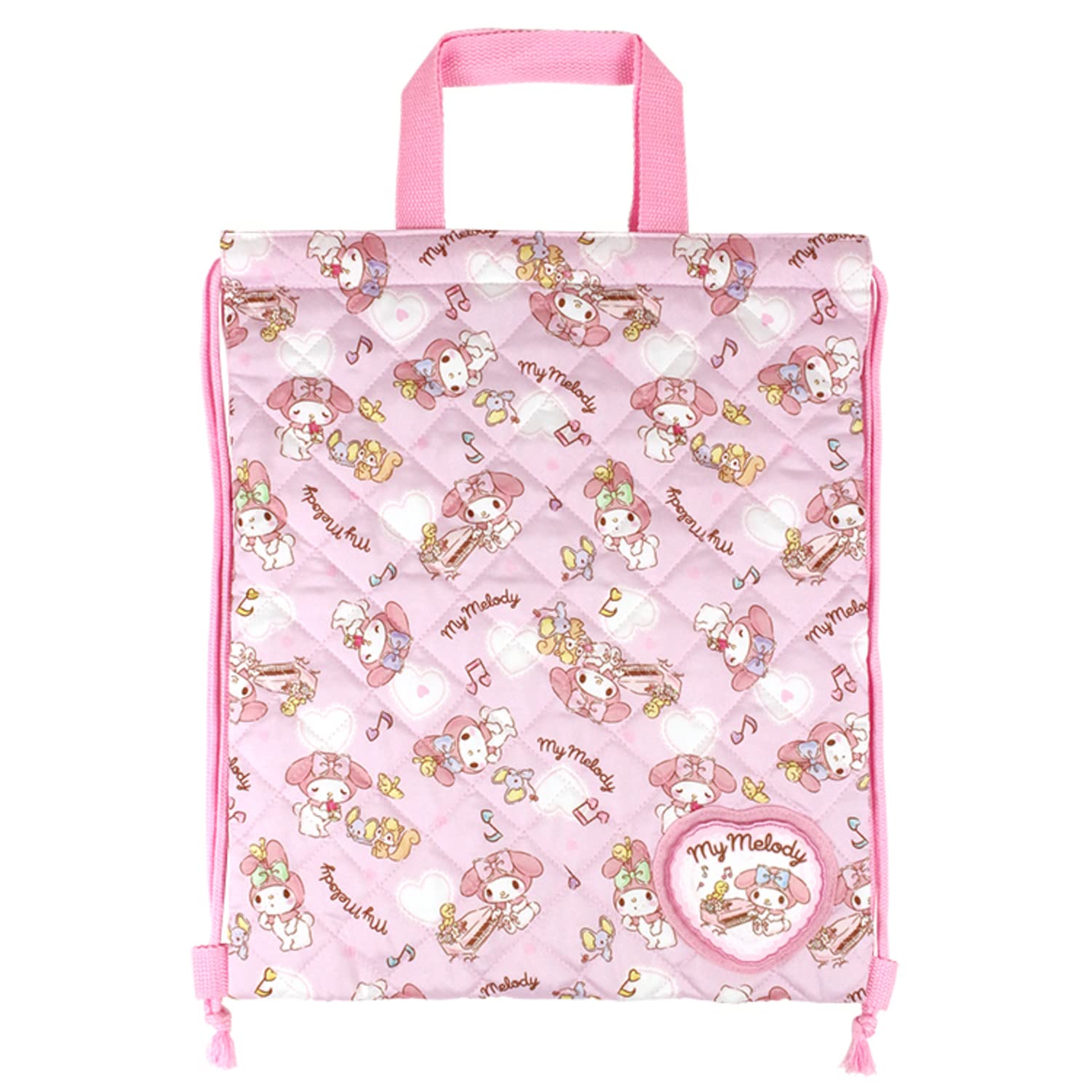 

KoohaCreate Стьобаний рюкзак Сумка для одягу Сумка для спортивного одягу Шкільна сумка Шкільна My Melody 111521 [Спортзал / / / Сумка]