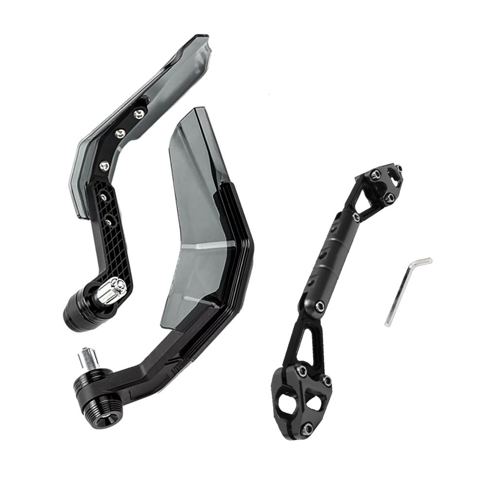 2pcs 22mm Motorcycle Hand Guard Handguard Shield Windproof Motorbike Motocross Universal Protector Modification Protective Gear