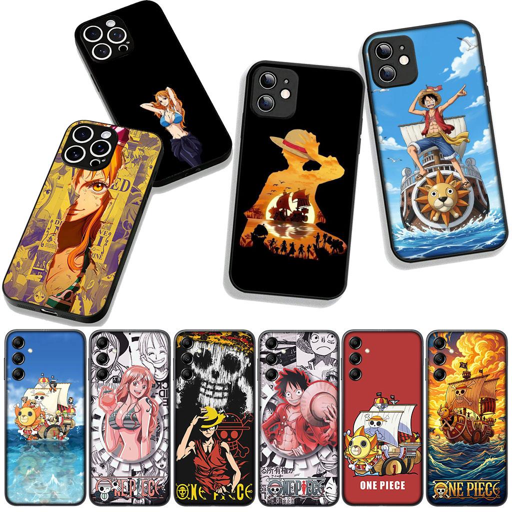 Cover for Apple iPhone 16 15 14 Plus 13 12 Mini 17 Pro Max + ProMax 16E Air Phone Case One Nami Pieces Thousand Sunny Luffy