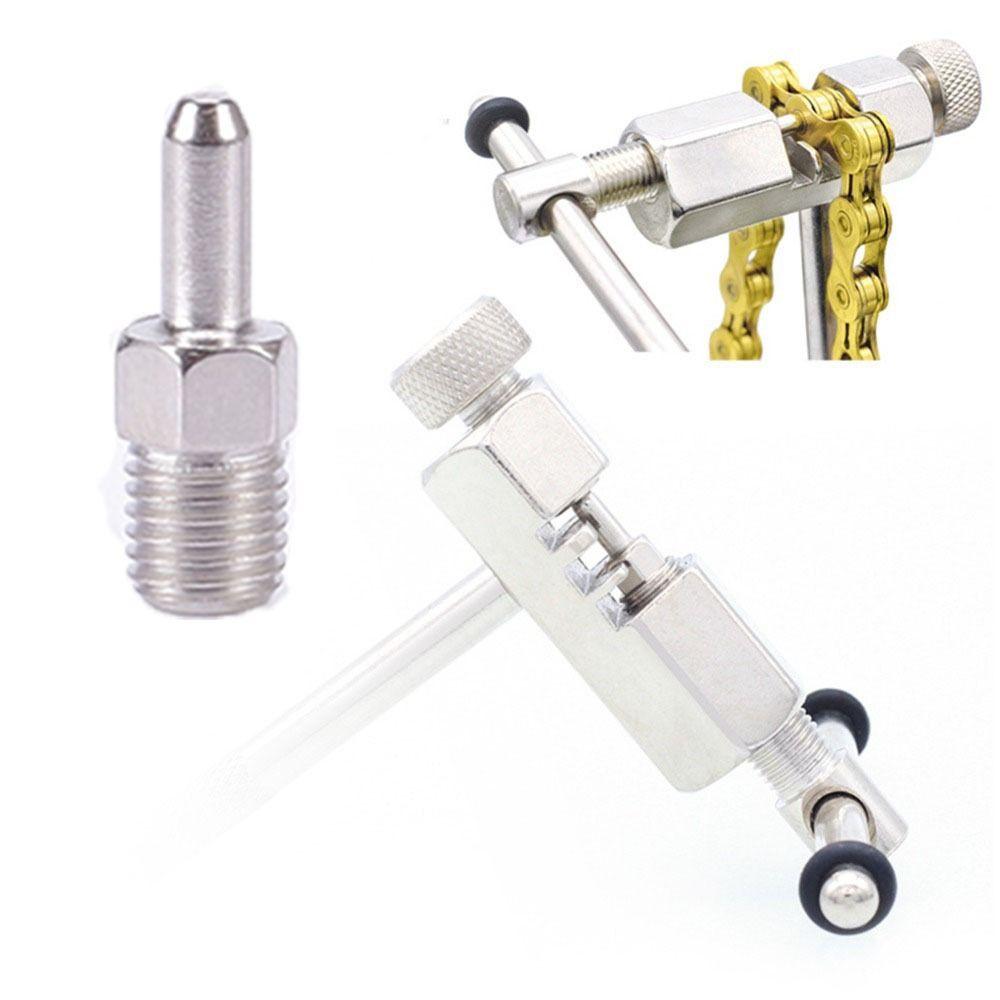 8PCS Steel Chain Splitter Pin Silver Chain Breaker Replacement Pins  Cycle Chain Remove