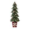 Christmas Resin  Desktop Small Ornament Rotating Christmas Tree Christmas Decoration