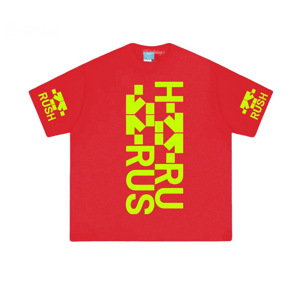 

Marathon RUSH T-Shirt Futuristic Gamer Shirt FPS Extraction Shooter Tee Sci-Fi Gaming Shirt Cyberpunk Gamer Gift High Quality Funny Anime T-shirt XS червоний