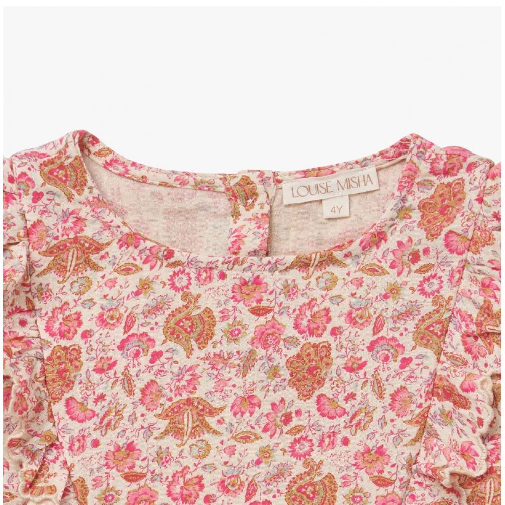 Louis Missha Grc W23 B0127  Tubi  Tubi Floral Blouse Kids Long Sleeve Tee
