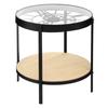 Atmosphera Decorative Coffee Table with Mechanical Clock