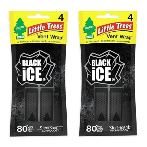 

Little Trees Black Ice Обдув Черный Лед (2) [Использовал]