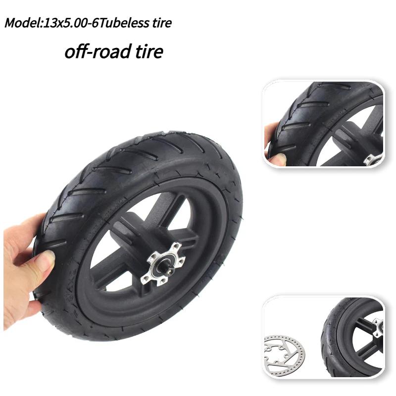 Electric Scooter 8 1/2x2 Tyre Rear Wheel Assembly for Xiaomi M365 M365 Pro Rear Tire Set Replacement Wheel Parts