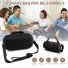 Caixa de Viagem Rígida em EVA com Alça de Ombro Ajustável Capa Protetora Bolsa de Armazenamento para Alto-falante BT Sem Fio JBL Charge 6