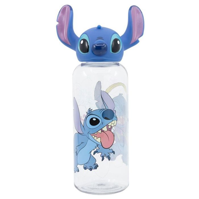 Vannflaske - Lilo og Stitch - 560 ml - 3D - BPA-fri - Gjenbrukbar