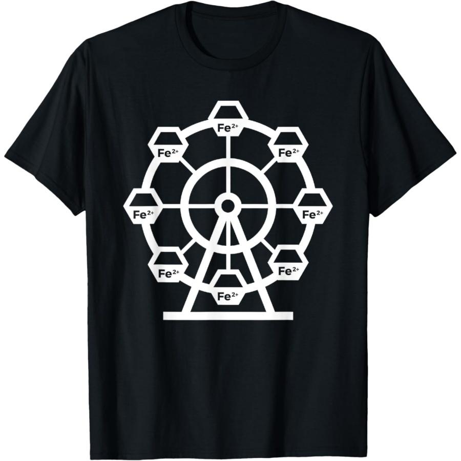 Ferrous Wheel Shirt Ferris Chemistry Nerd Teacher Gift T-Shirt XXXXXL разноцветный
