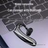 2025 Wireless Bluetooth Single-Ear Headset V5.4 - Sweat & Rainproof, HD Sound, Long Battery Life