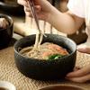 Japanese Style Ceramic Noodle Bowl